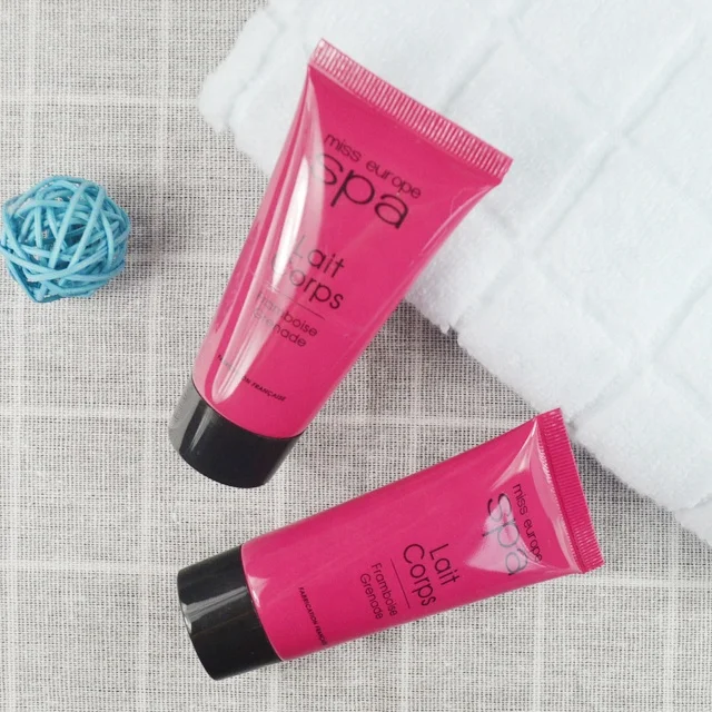 hotel shampoo in tube package spa shampoo tube