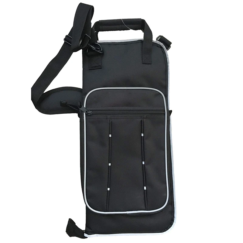 Large Drumsticks Bag Water-Resistant Drum Stick Holder Drum Stick Bag Case With Carrying Strap For Drumsticks Bag Cases