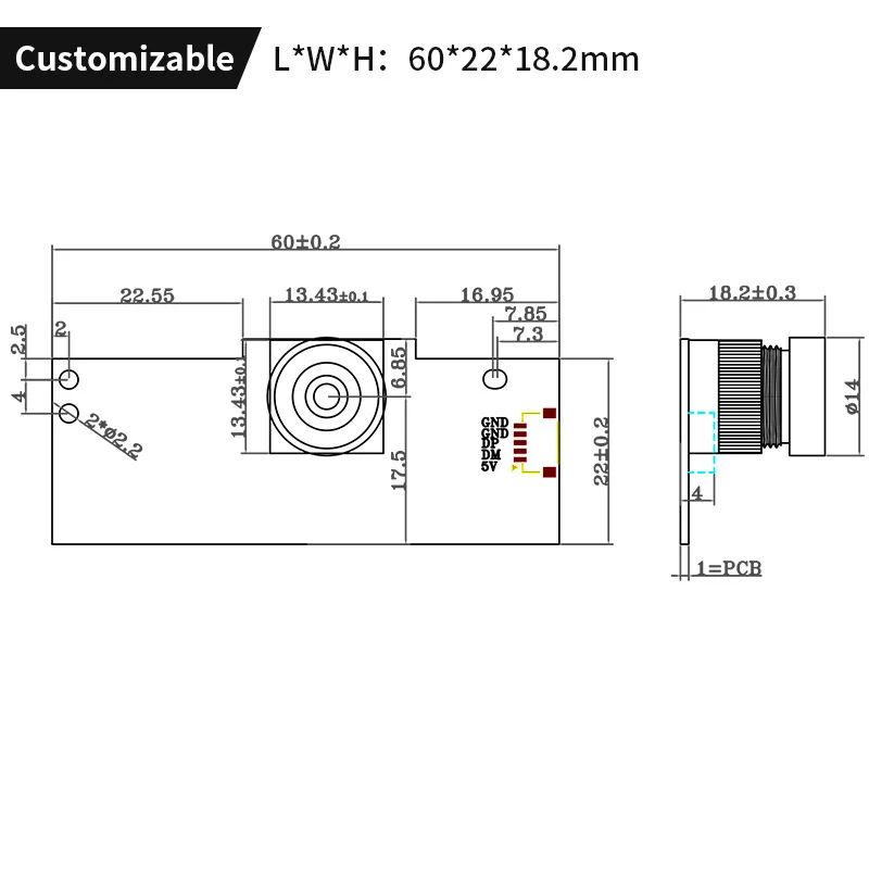 960P Extraordinary Video Monitoring & Auto Switching AR0130 1.2MP & 960P CMOS Camera Modules