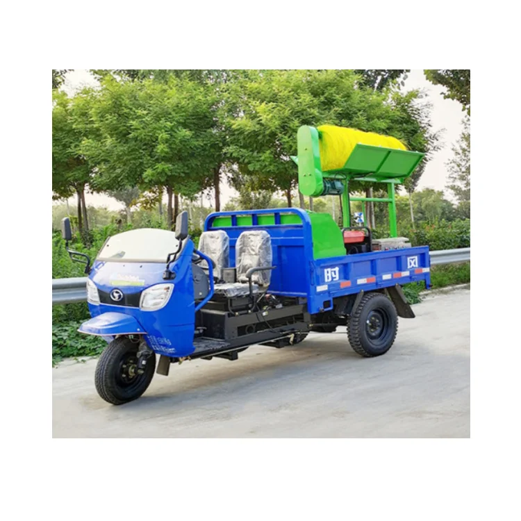 Municipal sanitation cleaning Guardrail cleaning vehicle garden hotels Combined Cleaning and washing tricycle