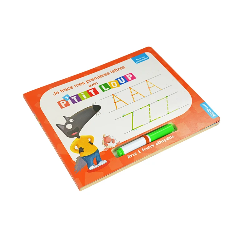 Professional manufacturer customized kids hardcover cut out board book educational activity lift flap books