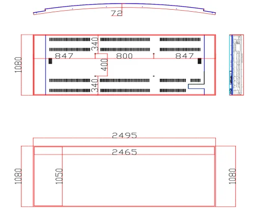 2019 CHINESE NEW DESIGN 105 INCH LED TV