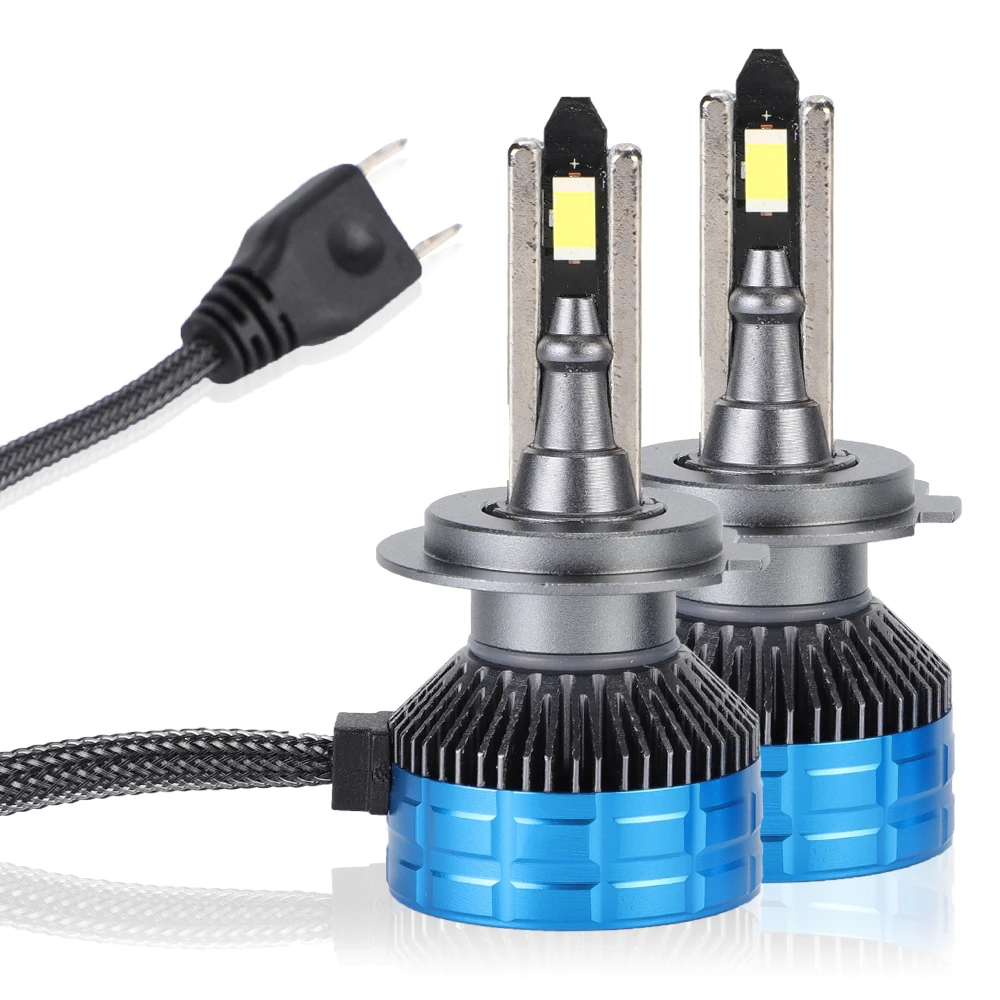 NewStar H1 H3 H4 H7 H11 9005 9006  9012  9000lm 90w per set 6000k xenon white led car bulb h7