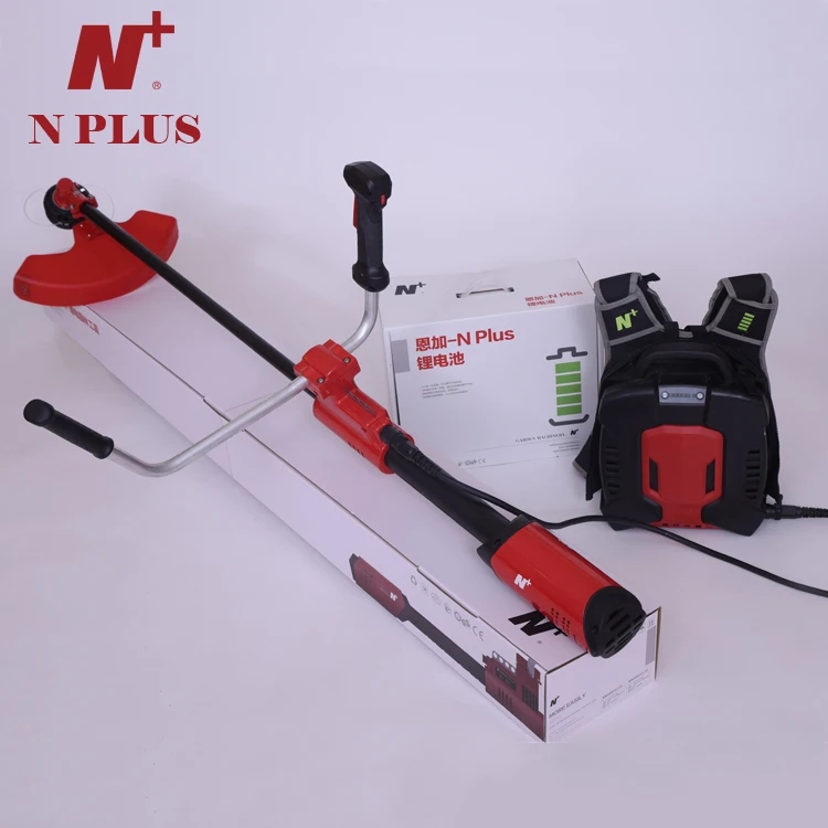 
Nplus 17.4AH Li-ion Battery Powered Grass Trimmer Grass Cutter Municipal Garden for Field and Garden Electricity Supplied CN;ZHE 