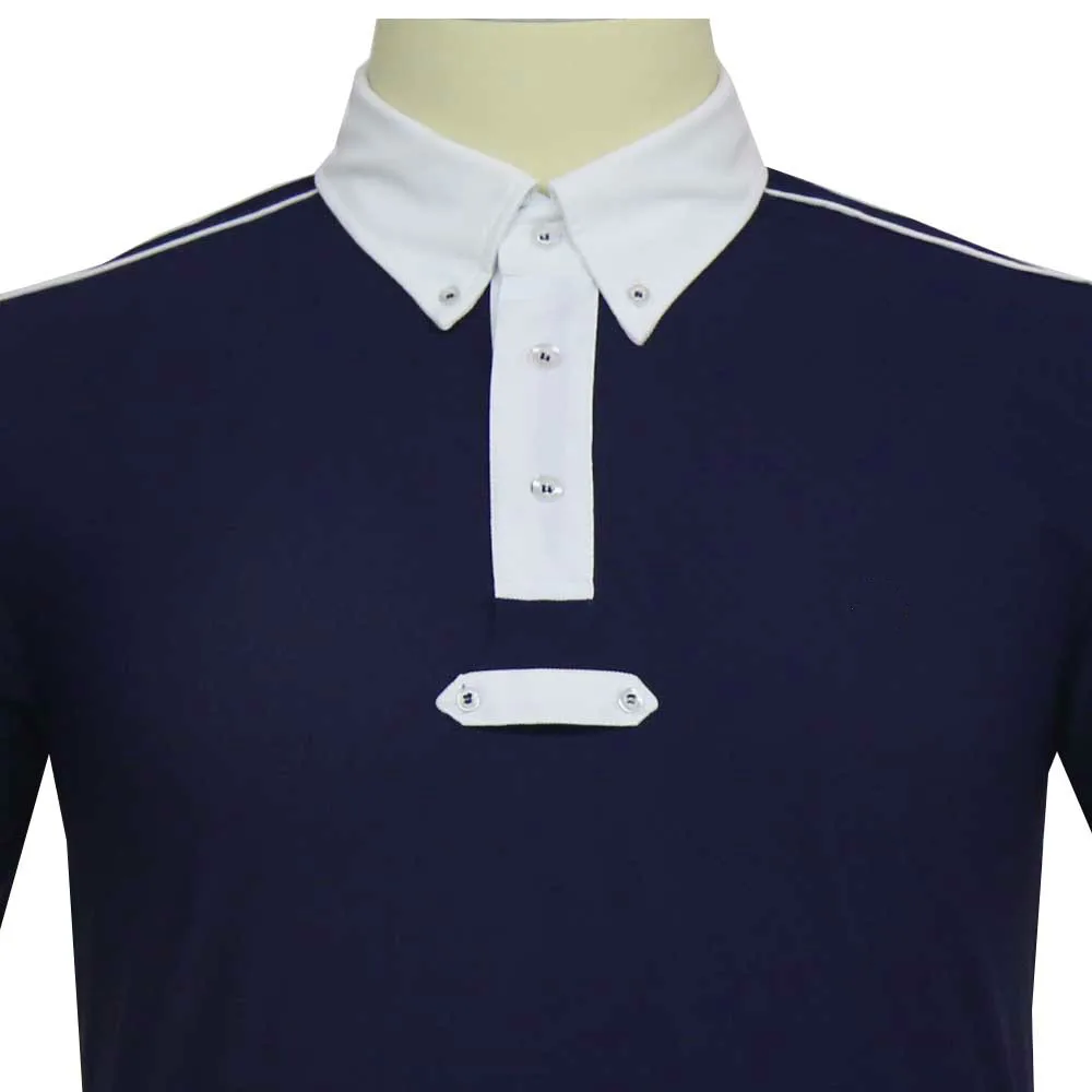 
custom man new design equestrian clothing manufacturers dry fit high elastic equestrian horse riding shirt 