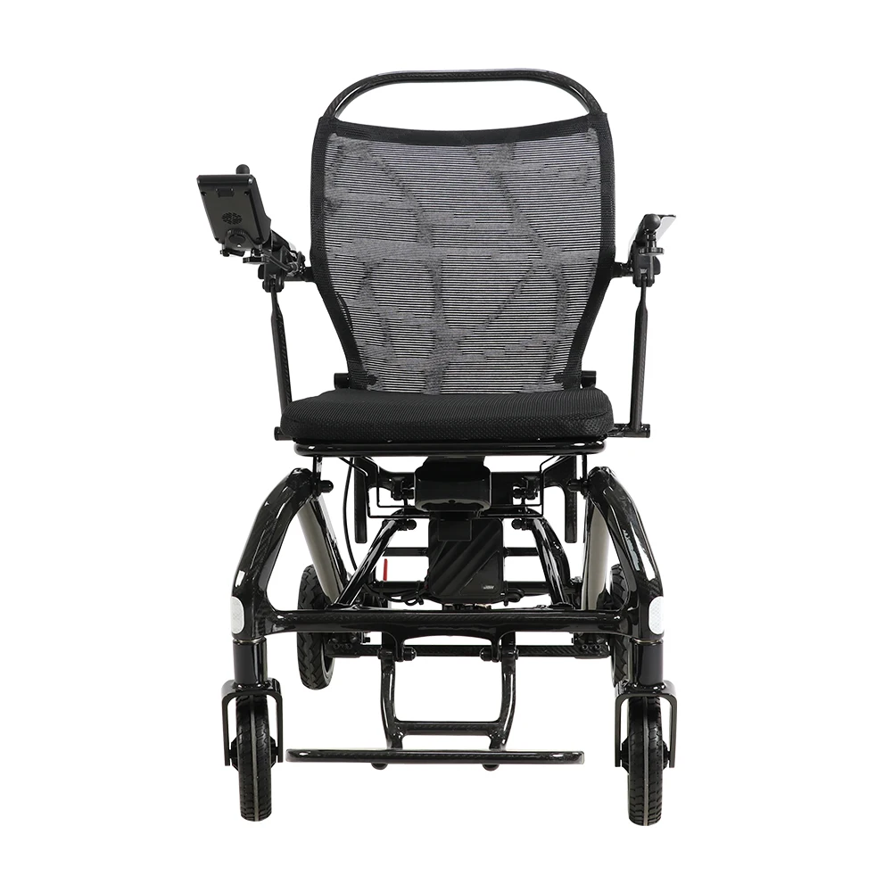 JBH Large load capacity 15.6kg electric wheelchair carbon fiber chair