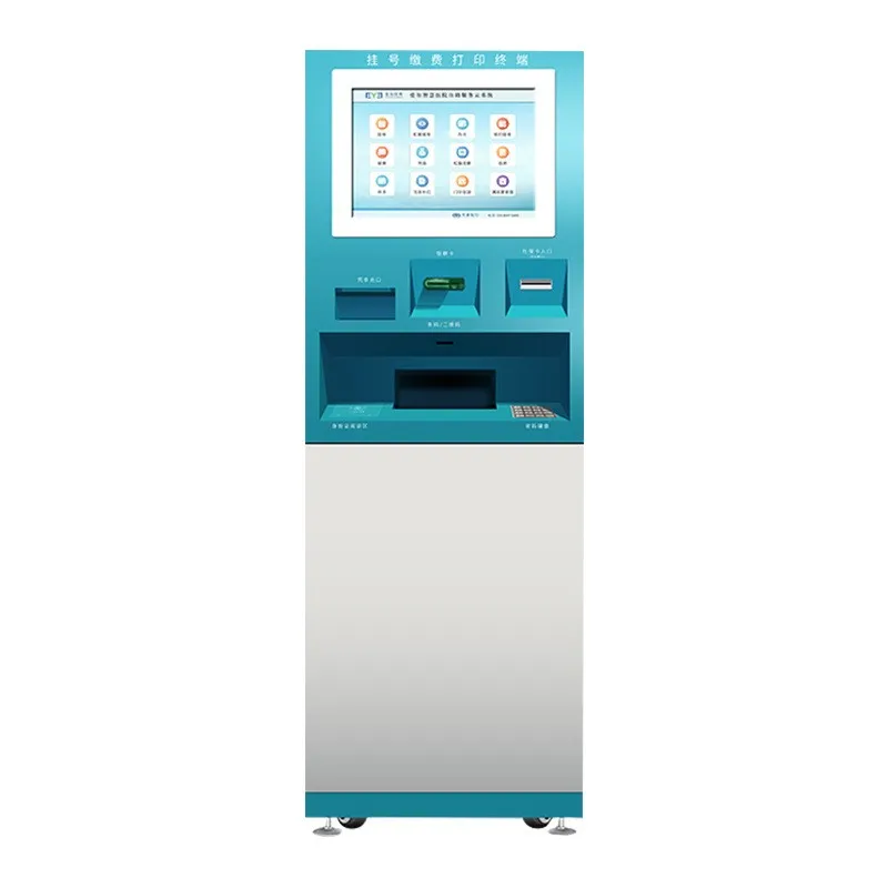 Self service terminal hospital printing report inquiry medical receipt appointment, payment multifunctional all-in-one machine