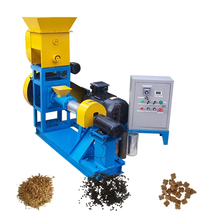 Прямая Продажа с завода, низкая цена, экструдер для корма для рыбы, машина для производства гранул для корма для рыбы, машина для производства плавающих кормов для рыбы