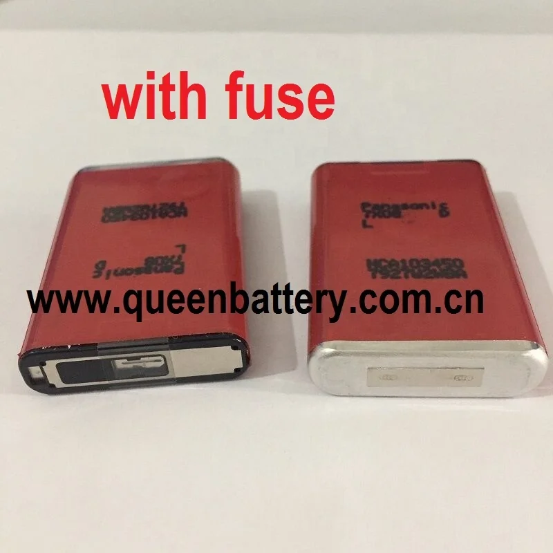 (EU STOCK)w/fuse NCA103450 2350 мАч 3 7 В 103450 призматический аккумулятор для GPS mp3 плееров дефибрилляторы цифровые камеры