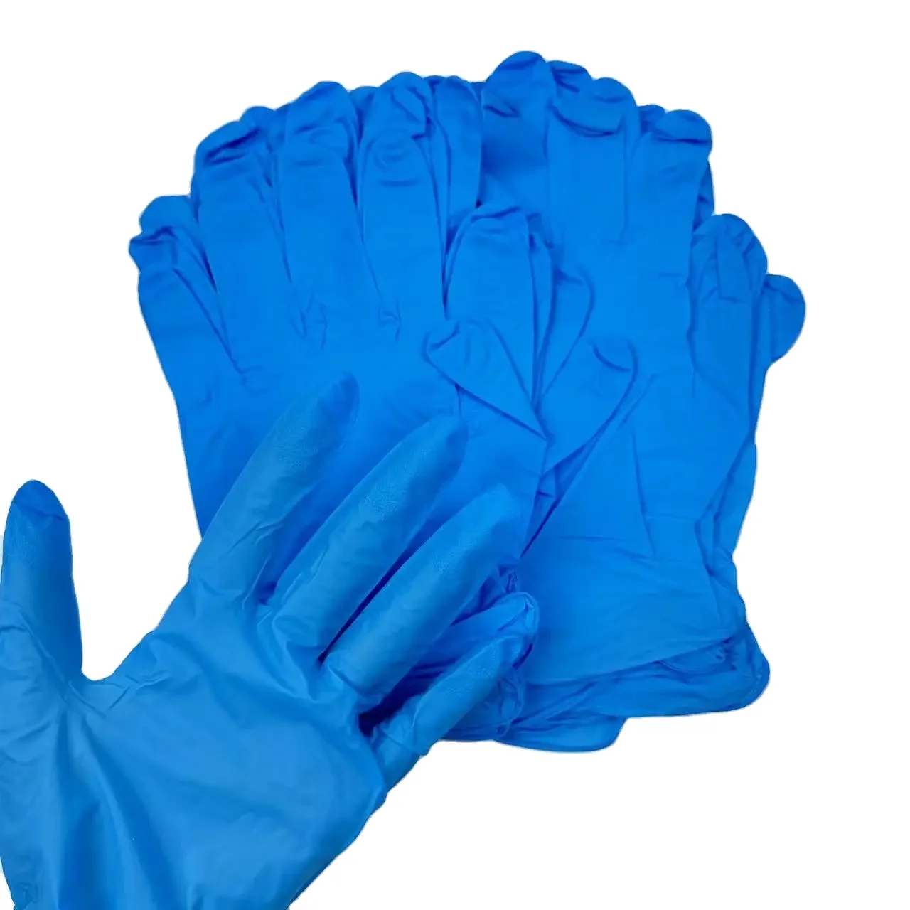 Хит продаж нитриловые водонепроницаемые перчатки с отличным сопротивлением проколу больничные