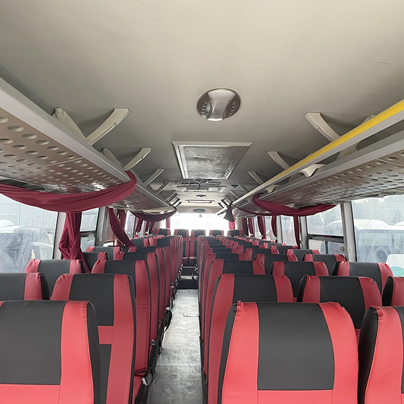 Luxury XMQ6120 King Long Coach with 65 Seats Diesel Fuel Automatic Transmission LHD Steering for Africa