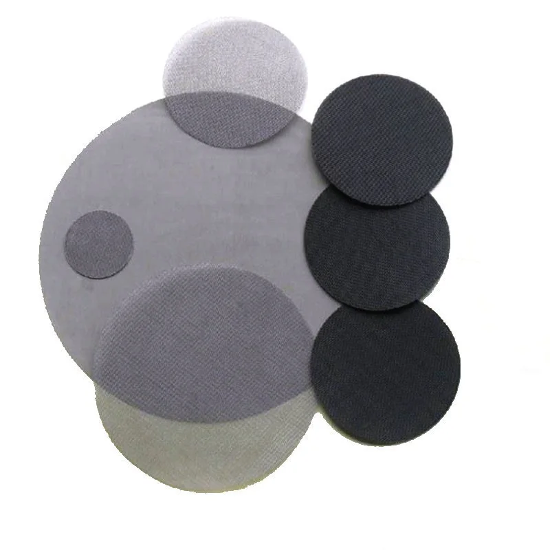 customizable High Tensile black Steel weave wire mesh filter screen