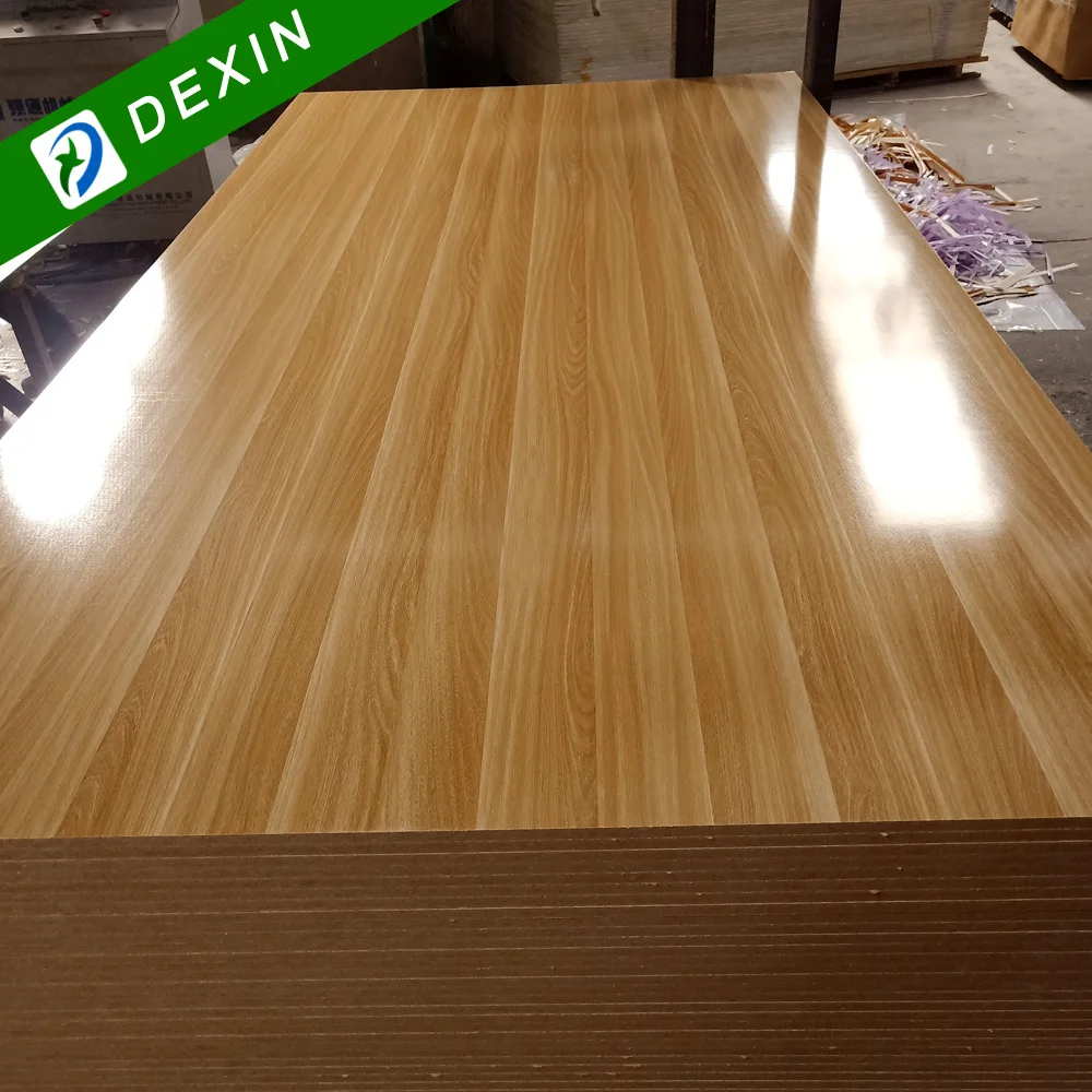 18mm White Black Wood Garin Laminated Waterproof MDF Board