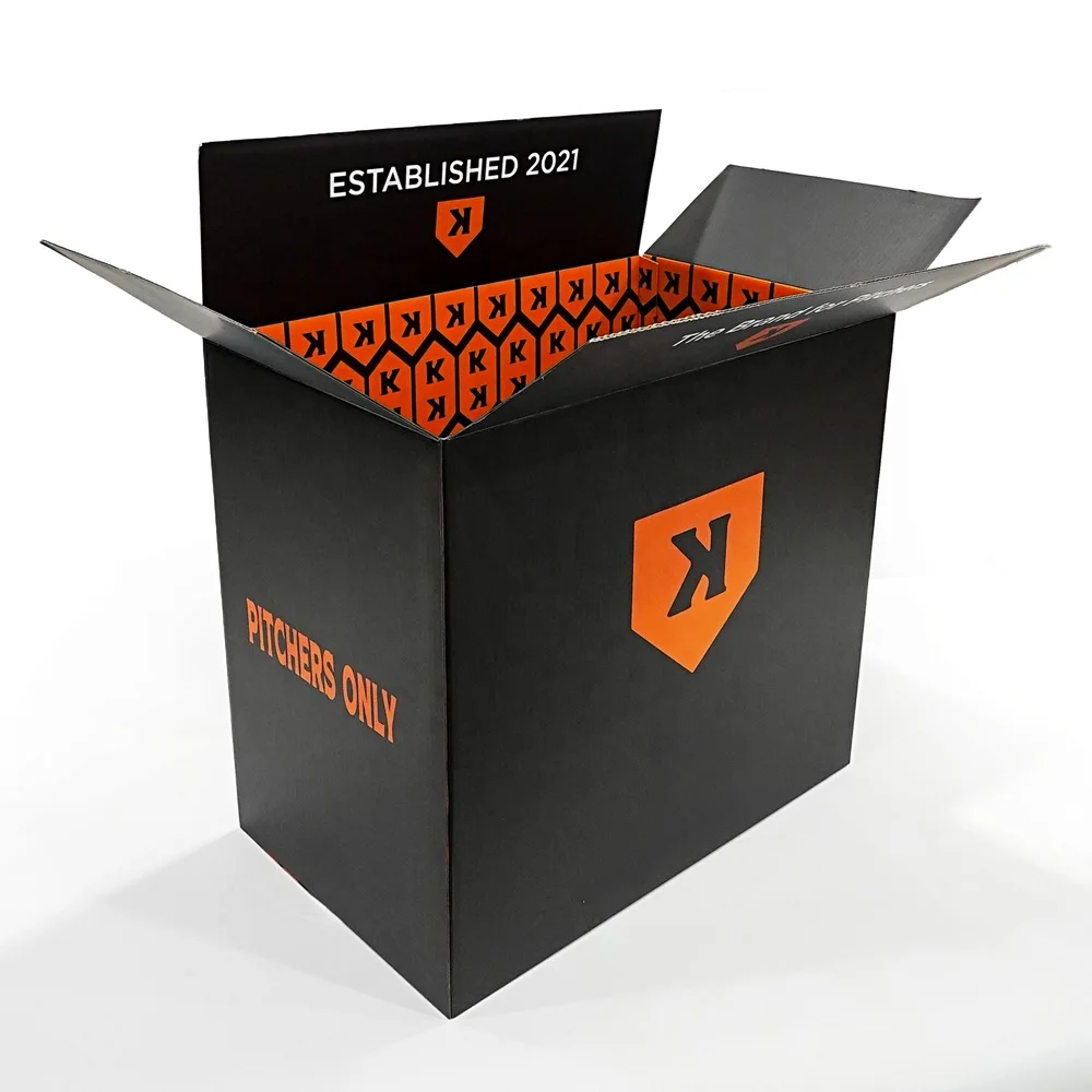 Custom Black Strong Storage Cartons Large Corrugated Board Packaging Wholesale Cardboard Carton Shipping Moving Boxes