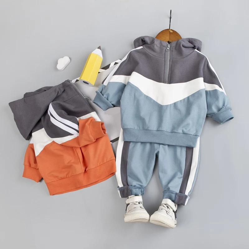 New Spring Autumn Baby Boys Girls Clothes Children Hoodies Jacket Pants 2Pcs/sets Toddler Fashion Costume Kids Tracksuits