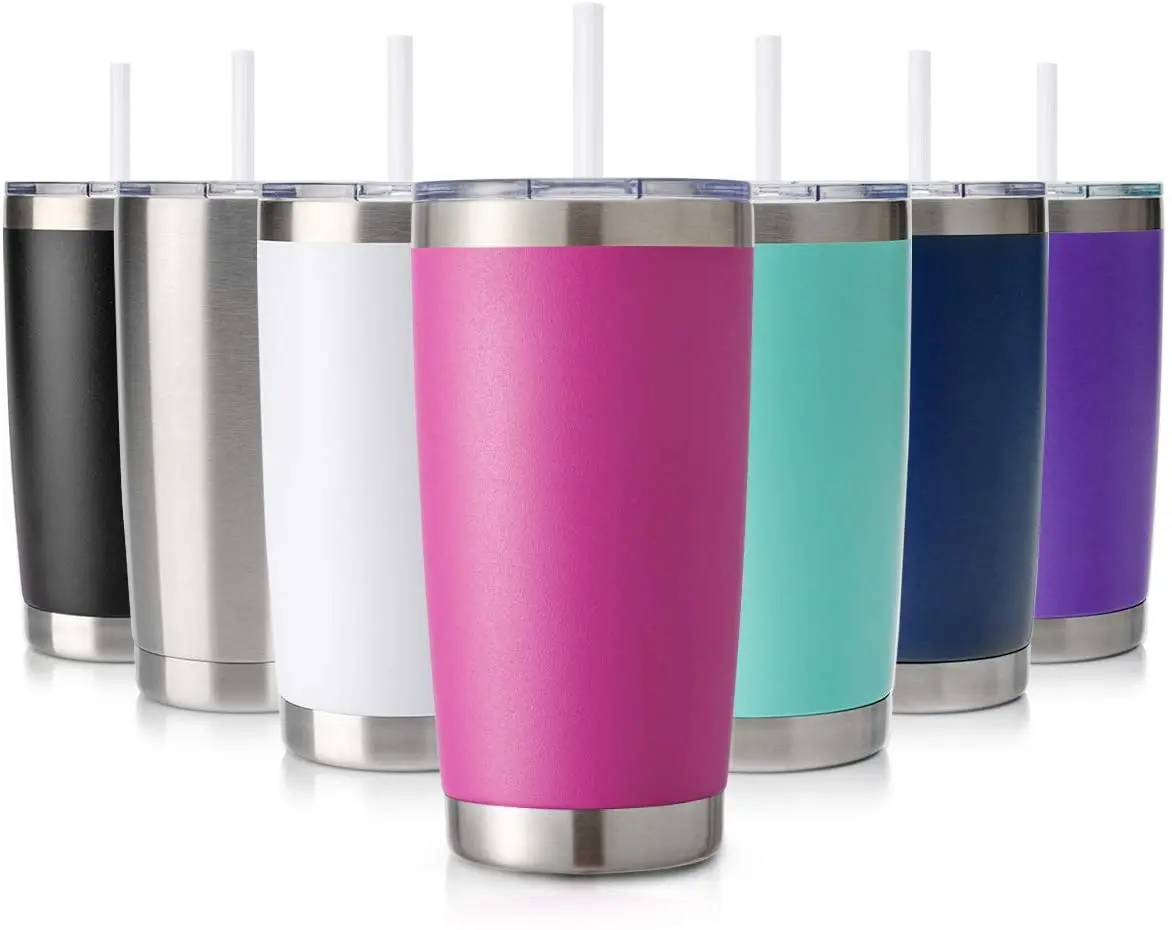 
wholesale 30oz stainless steel insulated metal mug 20oz popular double walled vacuum travel coffee tumbler cup with lid 