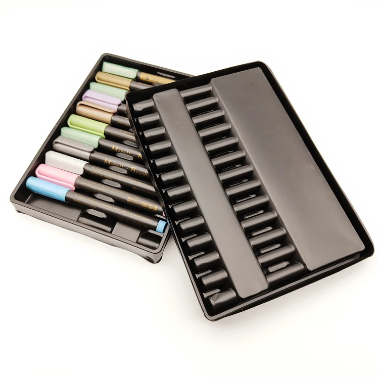 
Wholesale PP Plastic Box With Inner Tray Pen Pencil Office PP Multifunctional Packaging Box 