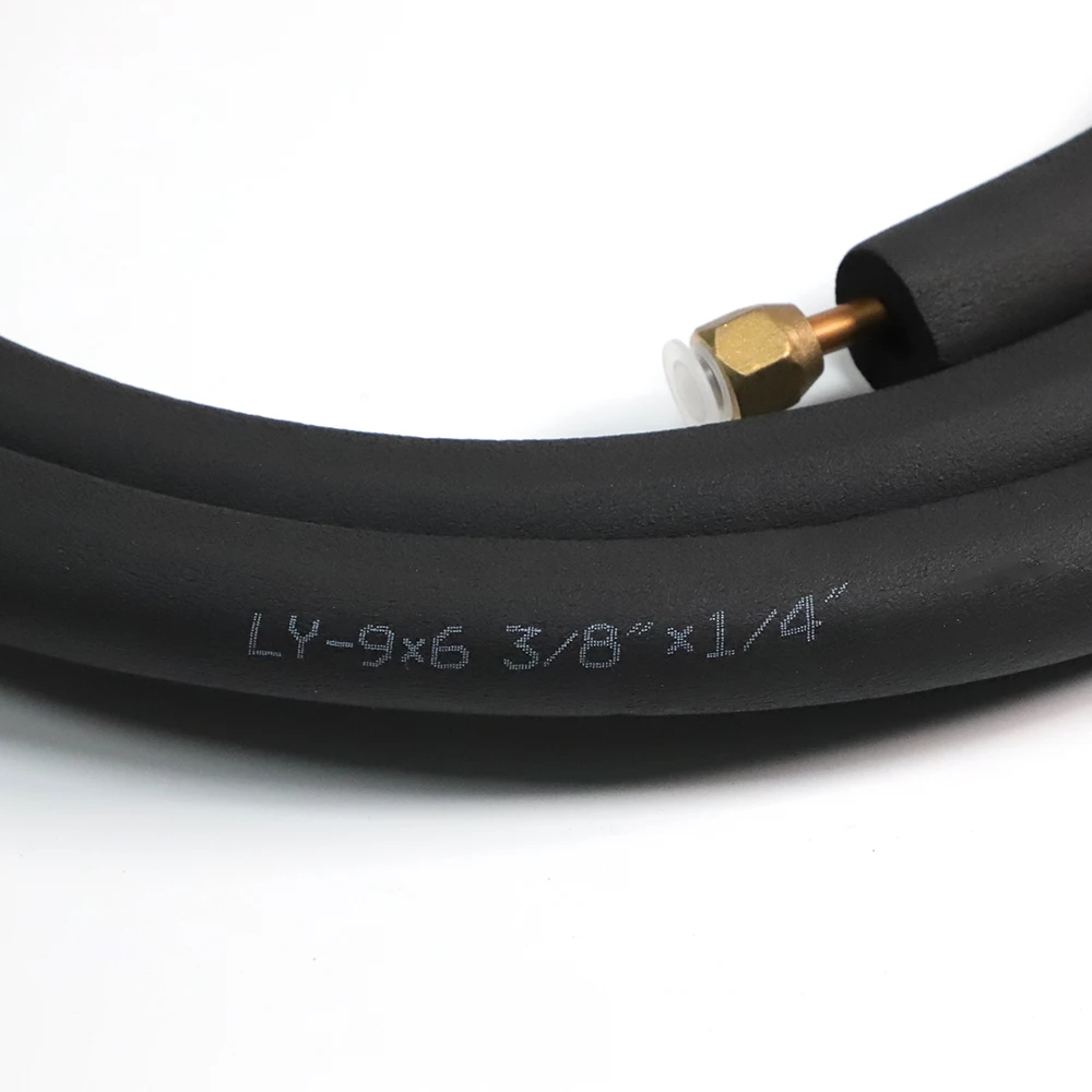 1/2' 13mm Black Rubber Insulation Kit For Air Conditioner