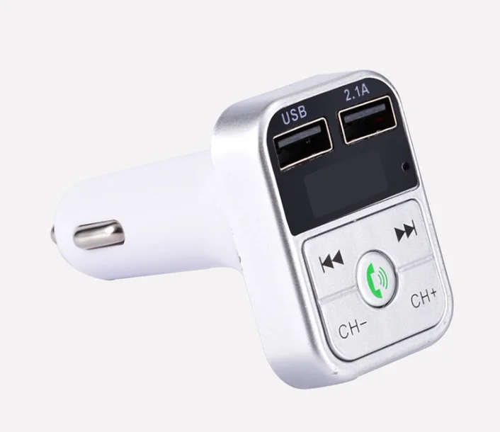 car mp3 player LED screen car wireless  mp3 player fm transmitter support TF card