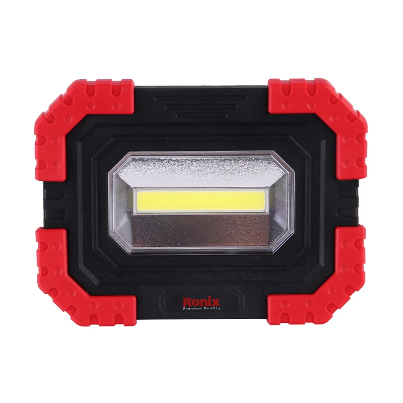 Ronix in stock RH-4273 rechargeable battery light 3.7v Cordless Spotlight Outdoor Wall Spotlight working light