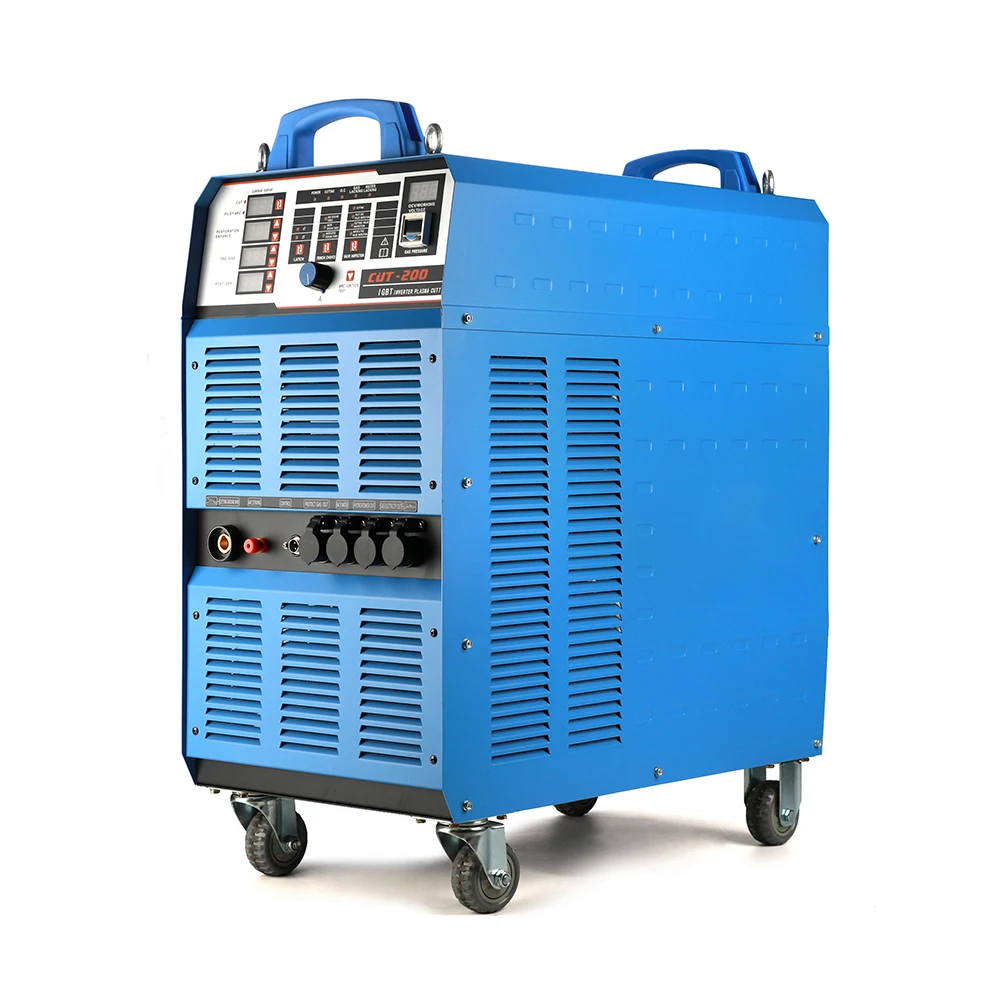 Оптовая продажа 380 В 200A 45.7KVA Внешний насос igbt инвертор плазменный резак машина