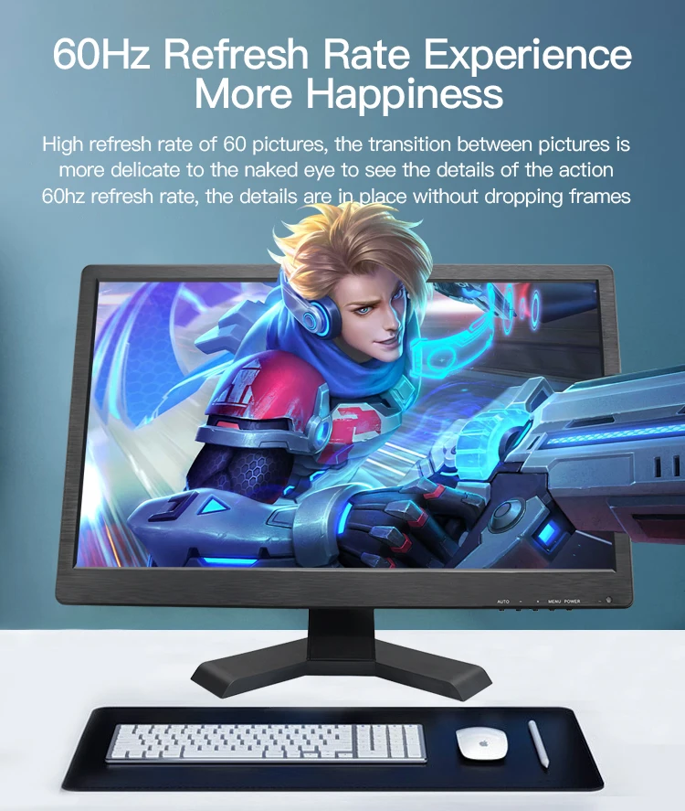 Оптовая продажа с фабрики Промышленный экран Hd Tft ЖК-экран компьютер светодиодный Hdmi Vga мониторы 12 В промышленность по низкой