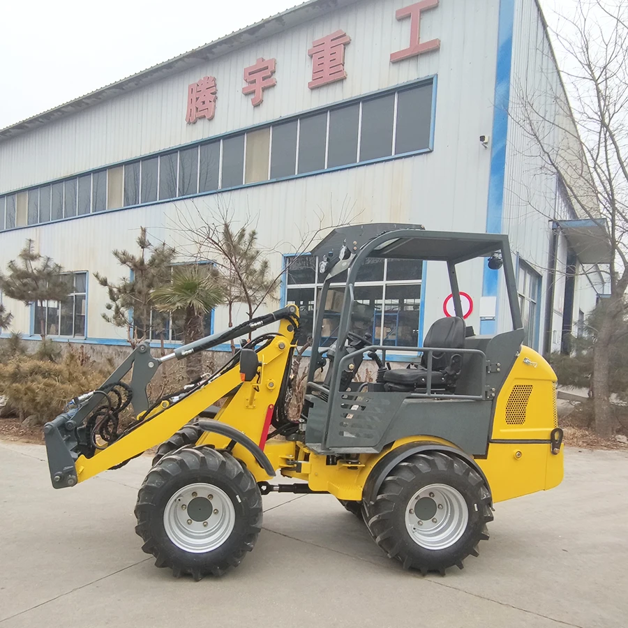 CE Certificated Mini Small Wheel Loader DY35 Farm Front End Shovel Loader