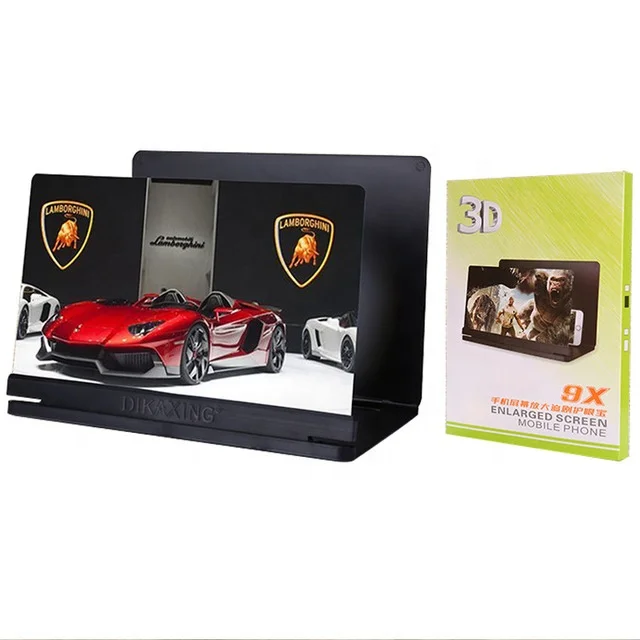 2020 Hot Selling Products 6D Projection 12-Inch 14-Inch Screen Enlarged Folding Mobile Phone Screen Magnifier