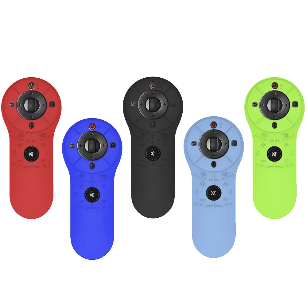 
Soft Silicone Remote Control Cases Anti-Drop Shockproof Waterproof Protective Cover with Lanyard For MR400G/LA6150/LA6500 