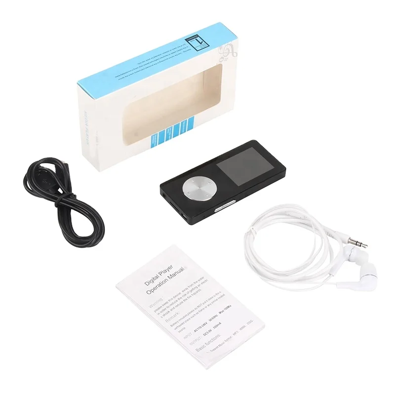 2021 Most Popular Portable MP3 MP4 Music Player Walkman Lossless Recorder Pen FM Radio Sports Professional