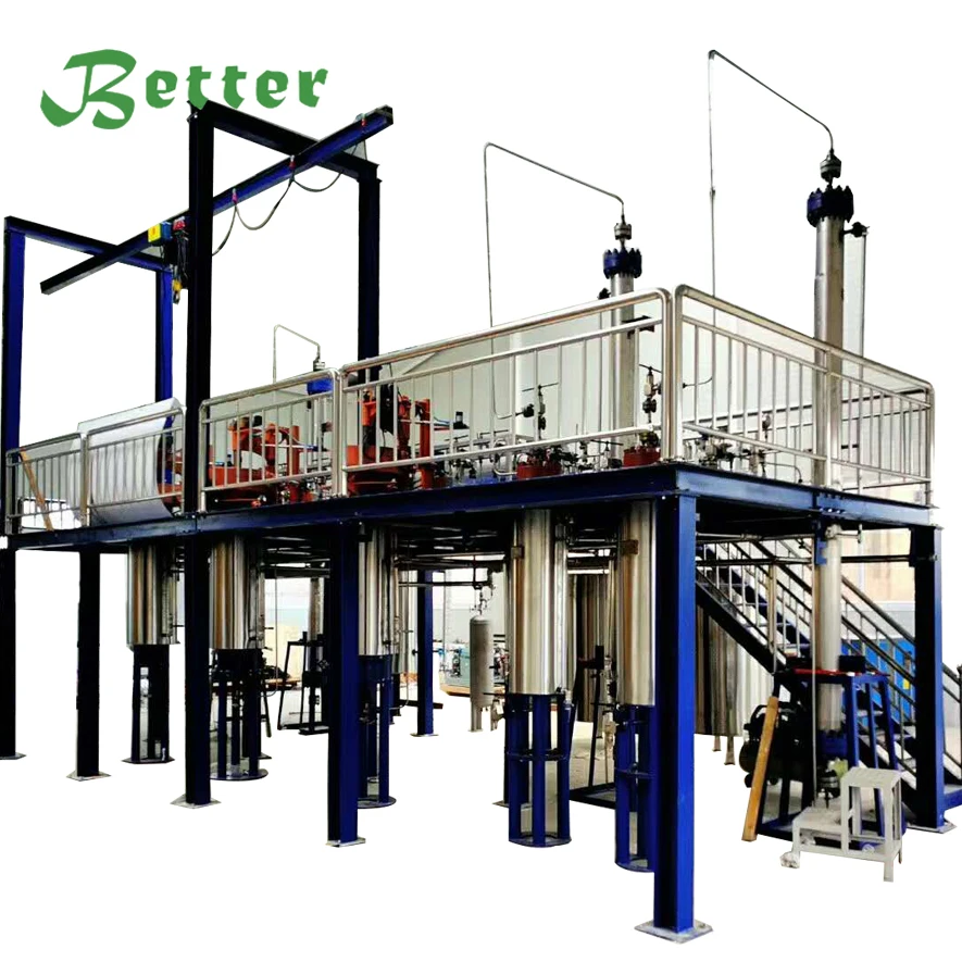 Professional  Supercritical co2  Birch Oil Extraction Machine with refrigerator