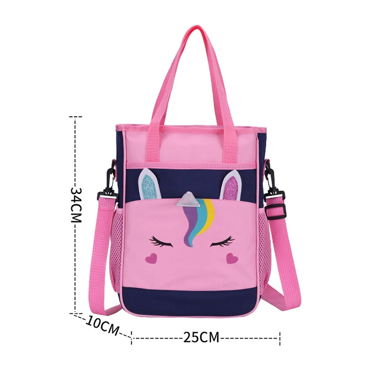 High quality personalised teens anime pink backpack student school handbags bag for girls kids