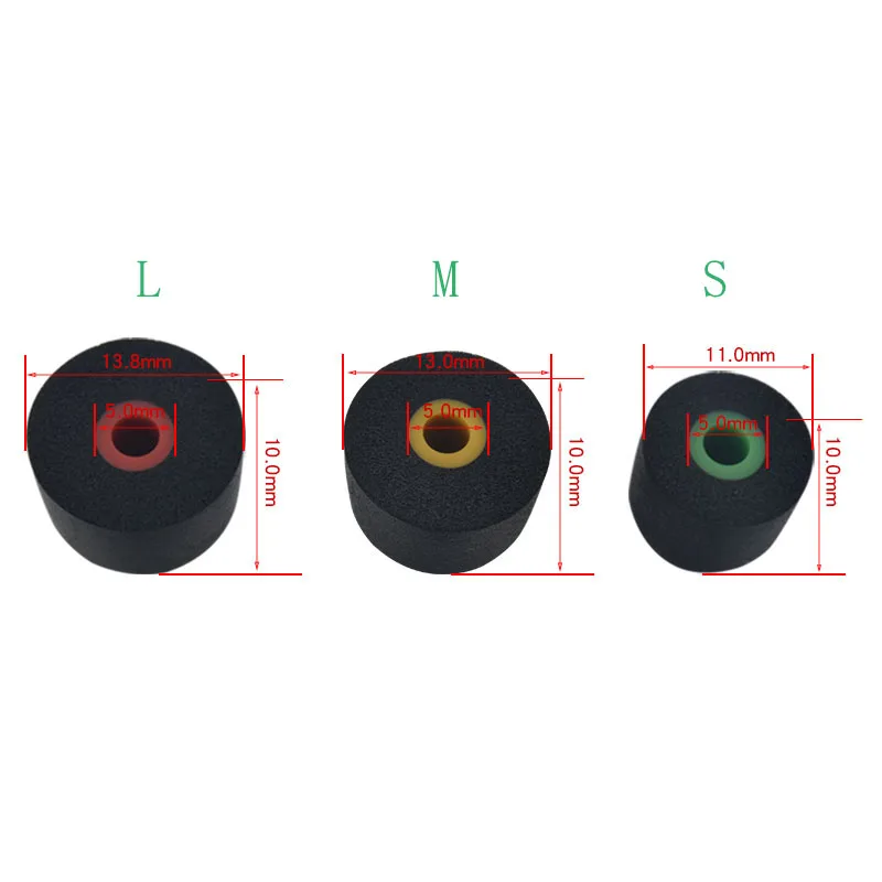 OEM/ODE Customer Size Foam tipsImprove Sleep  Factory supplied Noise reduce earhook for More Market Earphone Earpods