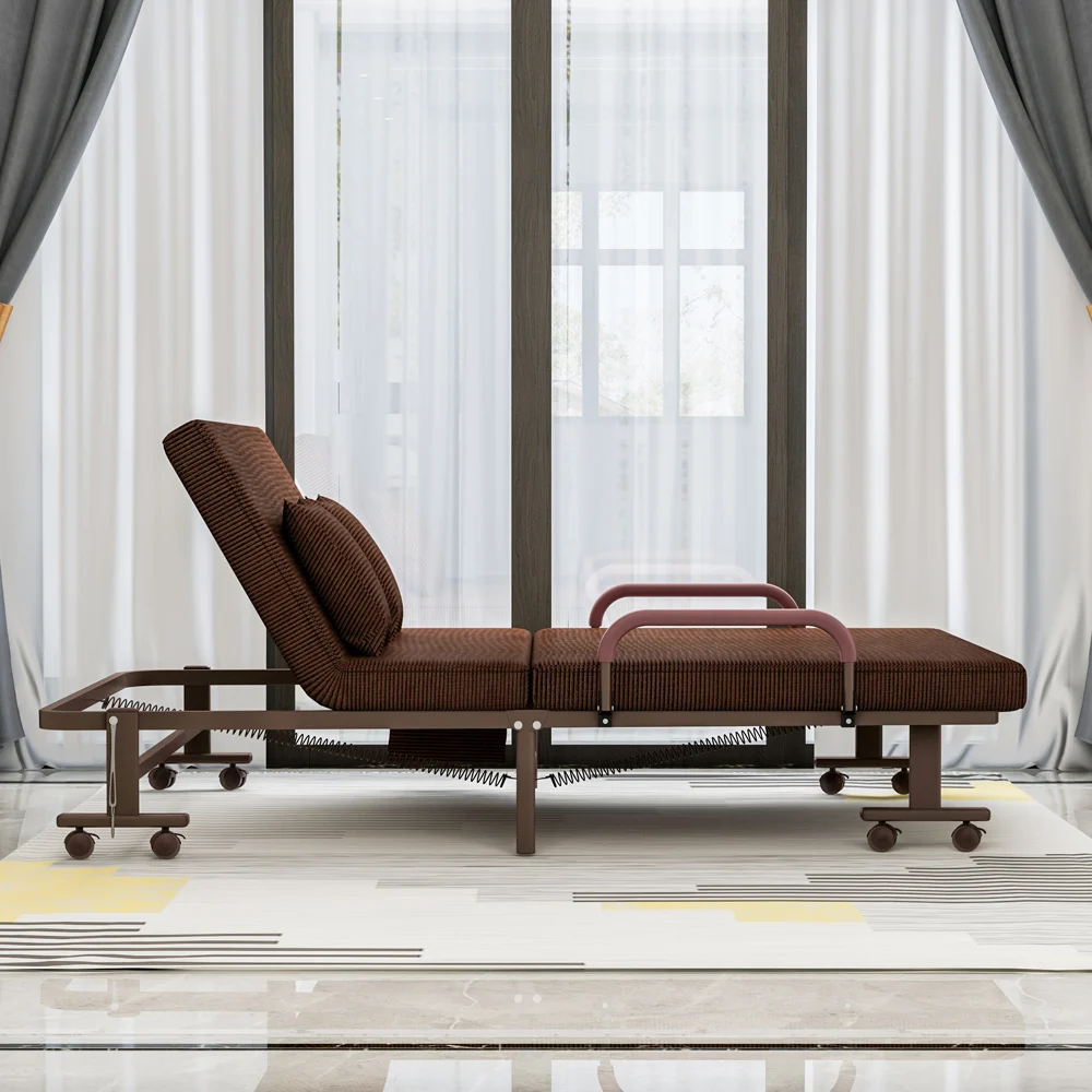 China Supplier Hot Selling Extra Comfortable Metal Frame Sofa Bed