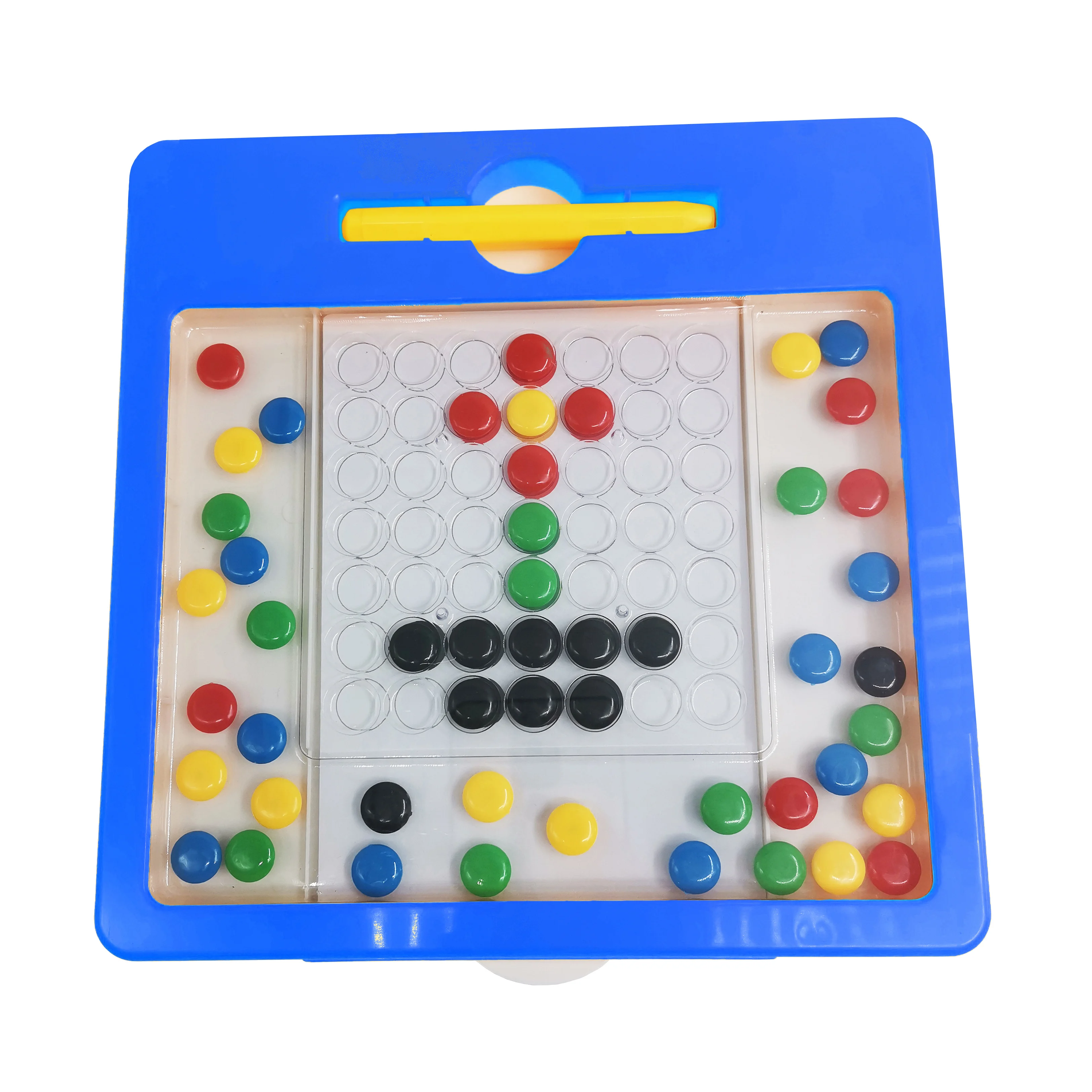 2020 New Design Magpad Dots Mini Colorful Beads Magnetic Board Drawing Tablet For Kids Toys