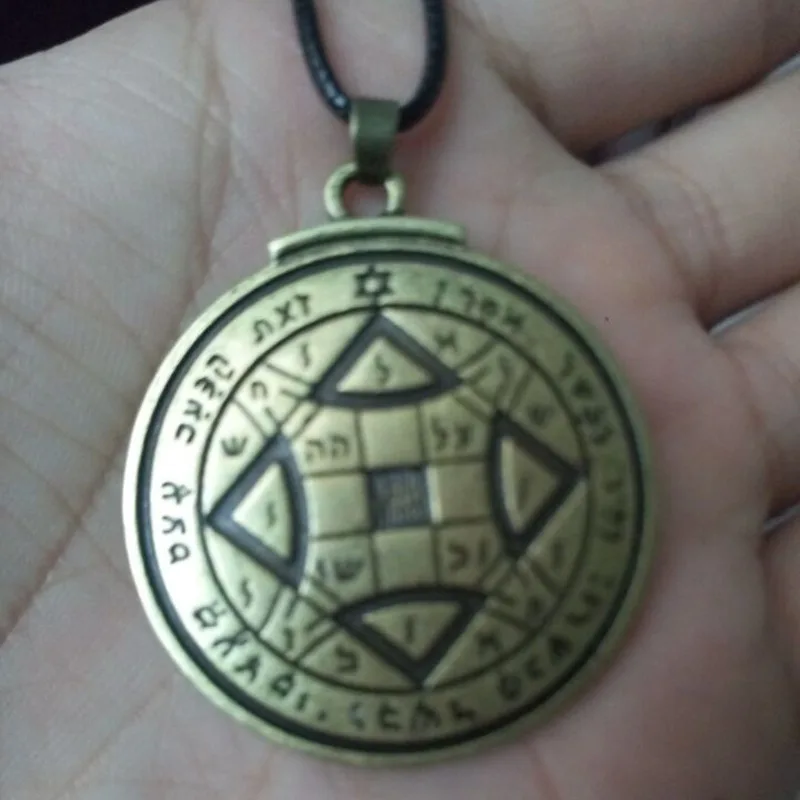 Solomon Amulet Seal Pendant Viking Necklace Love Seal Pagan Rune Necklace