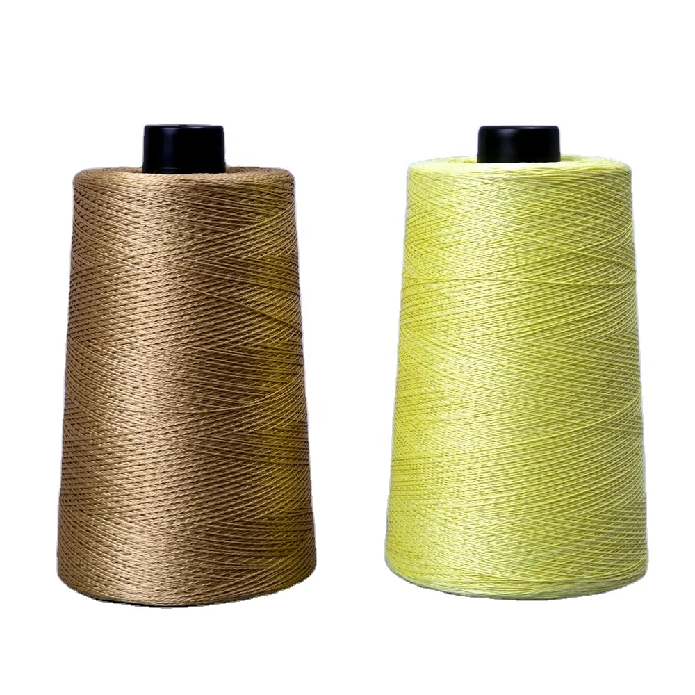100% Para Aramid Continuous Filament Yarn Twisted Fiber For Sewing Thread Stitching Thread Kite Line
