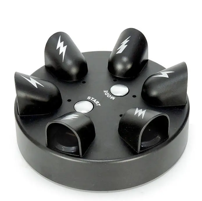 Забавный Электрический игровой автомат для пальцев Детская рулетка тест на палец виброполиграф игрушка