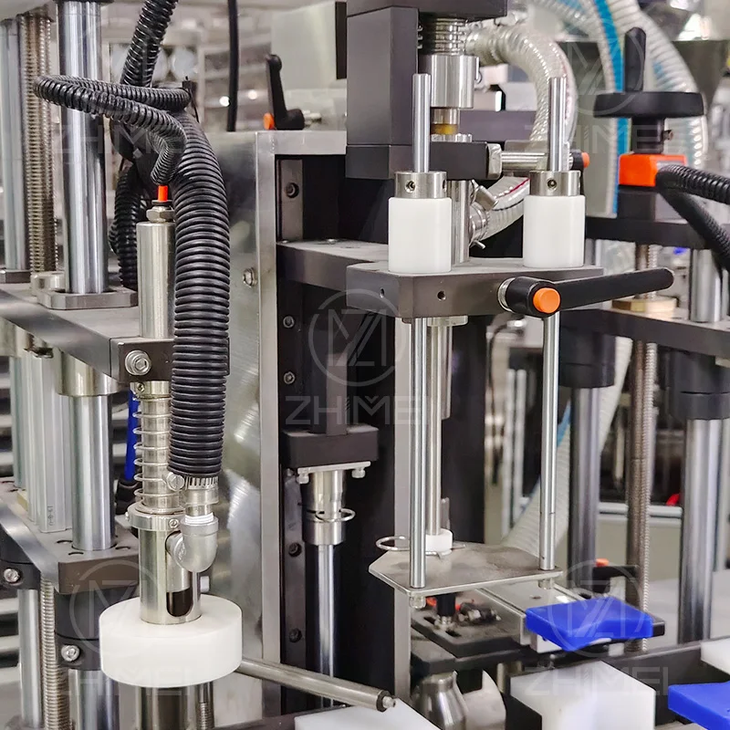 High accuracy viscous lotion bottle cosmetic filler water filling machine for paste liquid