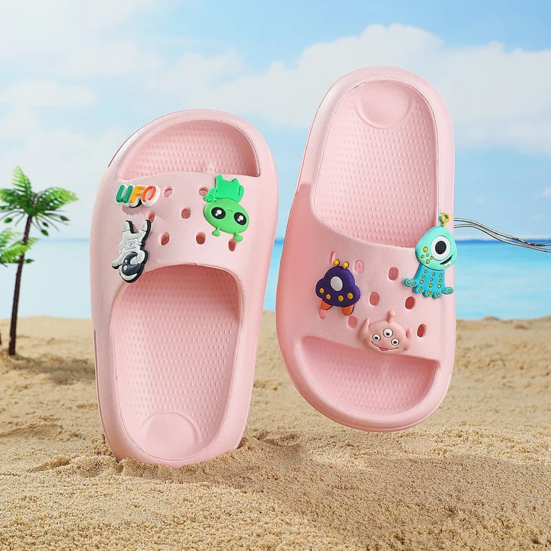 Cozy Non-Slip Design for Indoor and Outdoor Fun Matching Parent Child Slides Slippers