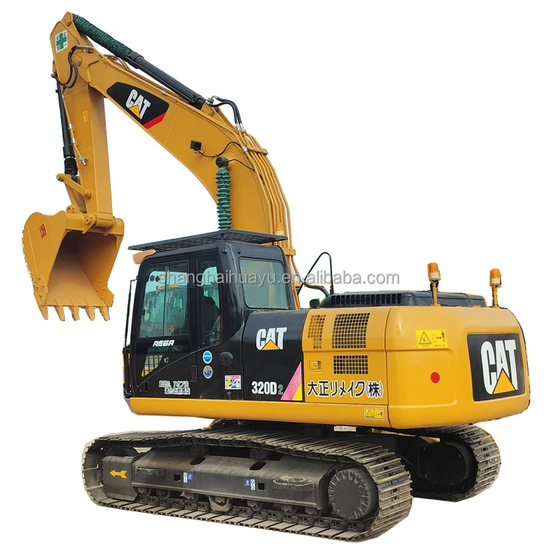 Japanese Used CAT 320 Excavator Caterpillar 20 Ton Earth-moving Machinery Cheap Used CAT320D CAT320D2 Excavator for Sale