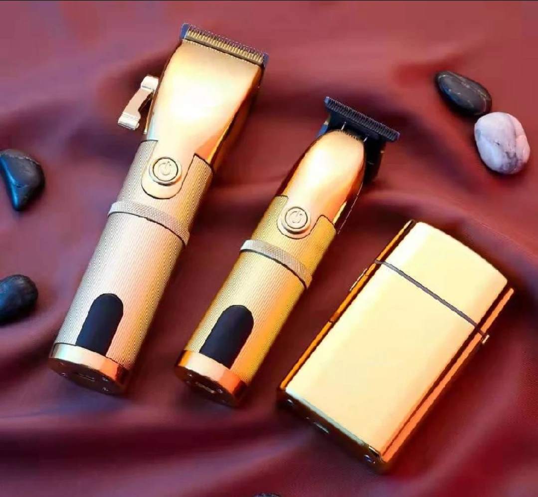 Barbers Professional Hair Clipper trimmer shaver Cordless P800 P700 P600 set