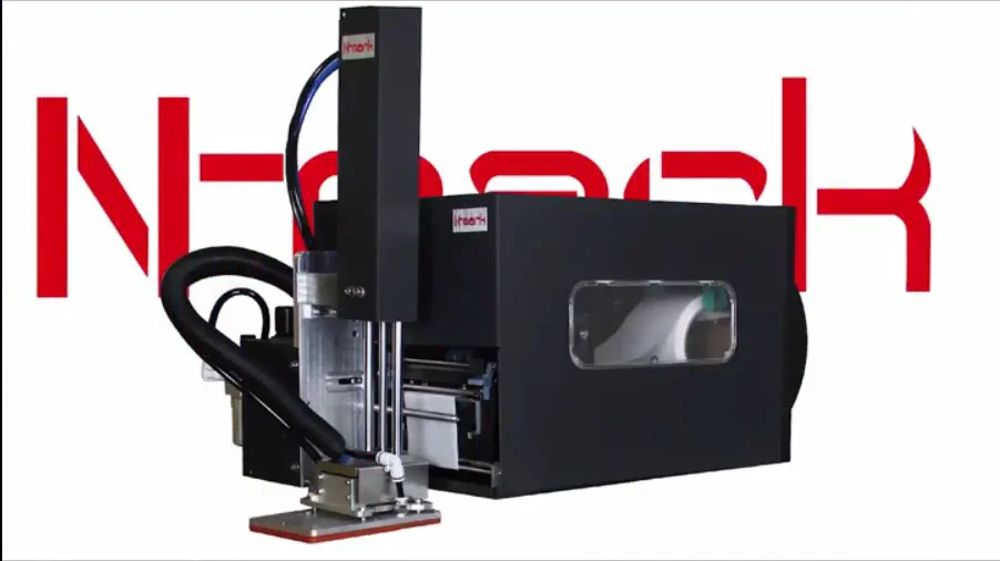 N-mark V420T model Industrial High Speed Auto package making online printing labeling machine