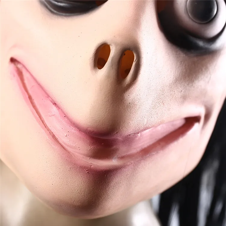 2020 new product MoMo Halloween horror mask party halloween mask cosplay costume supplies