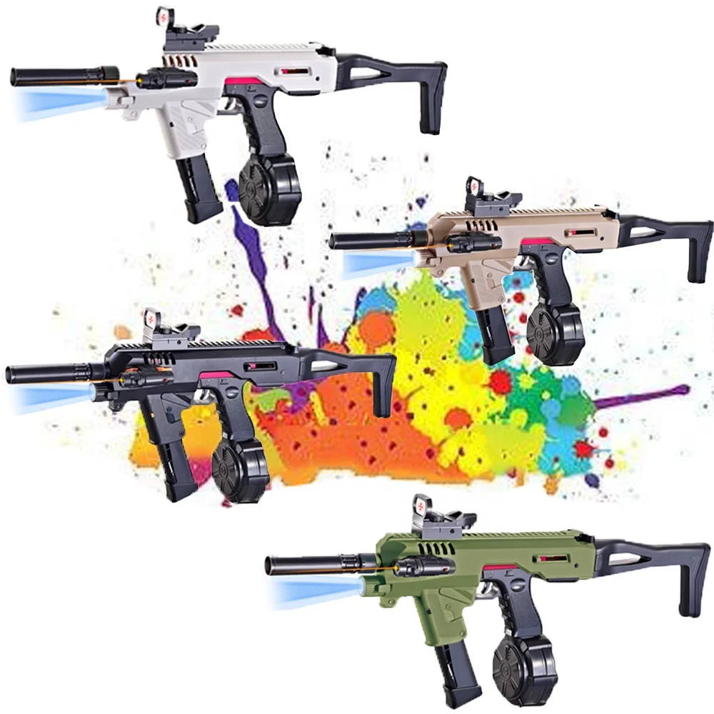 Hot amazon selling chenghai toy glock 19 Electric Gel Blaster Automatic splatter ball Water gel Beads Gun armas de fuego real