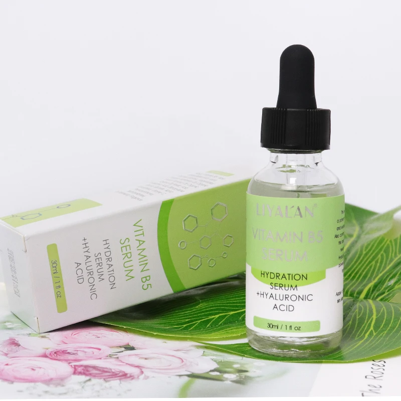 Private Label Hyaluronic Acid Skin Repair Serum Hydrating Oil Control Natural Organic Vitamin B5 Essence
