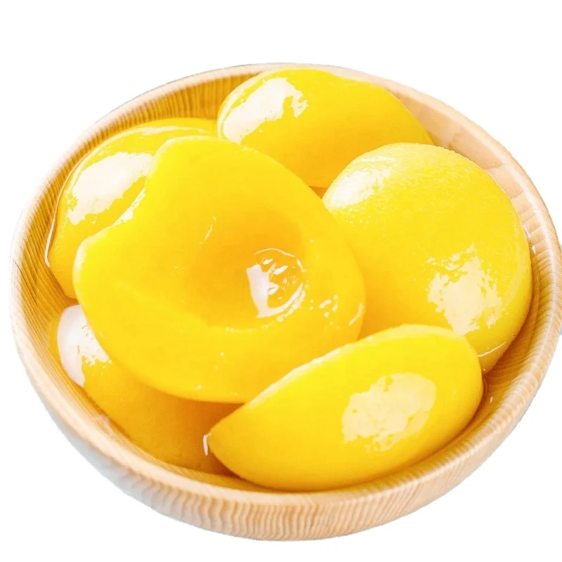 Premium Newly Produced Syrup Fruit Canned Fresh Peaches 425g/820g/3000g Sweet Flavor with Water Preservation Process
