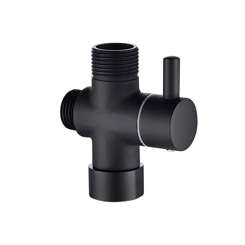 Easy to Install bathroom Handheld brass black Portable toilet Cloth Diaper Sprayer Bidet Sprayer Kit set for Toilet