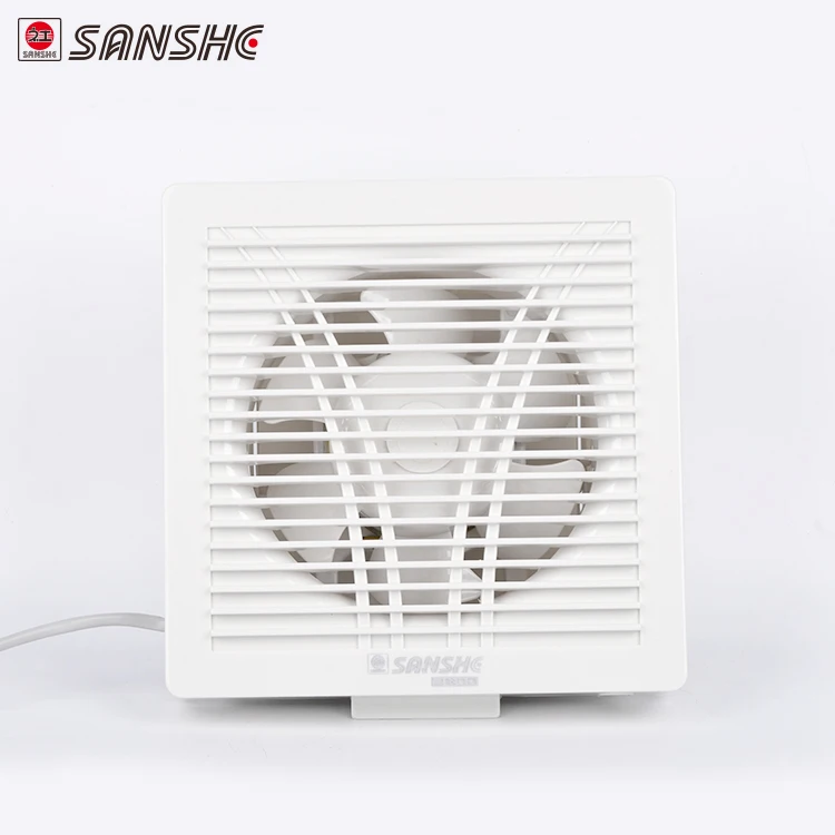 High quality household plastic grill portable ceiling tubular silent exhaust fan