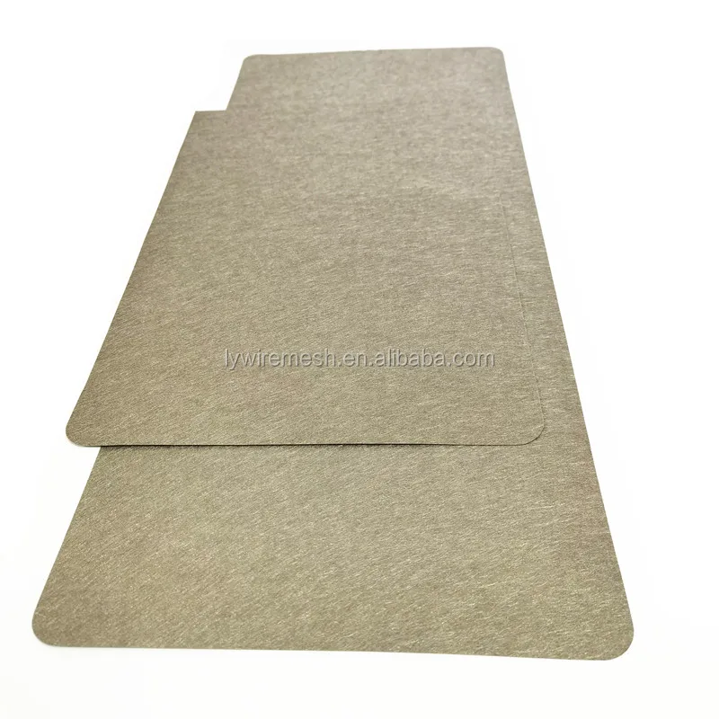 Pure Nickel/Titanium Sintered Metal Fiber Felt 0.25 mm Thickness Sheet